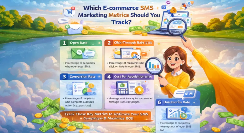 Which Ecommerce SMS Marketing Metrics Should You Track