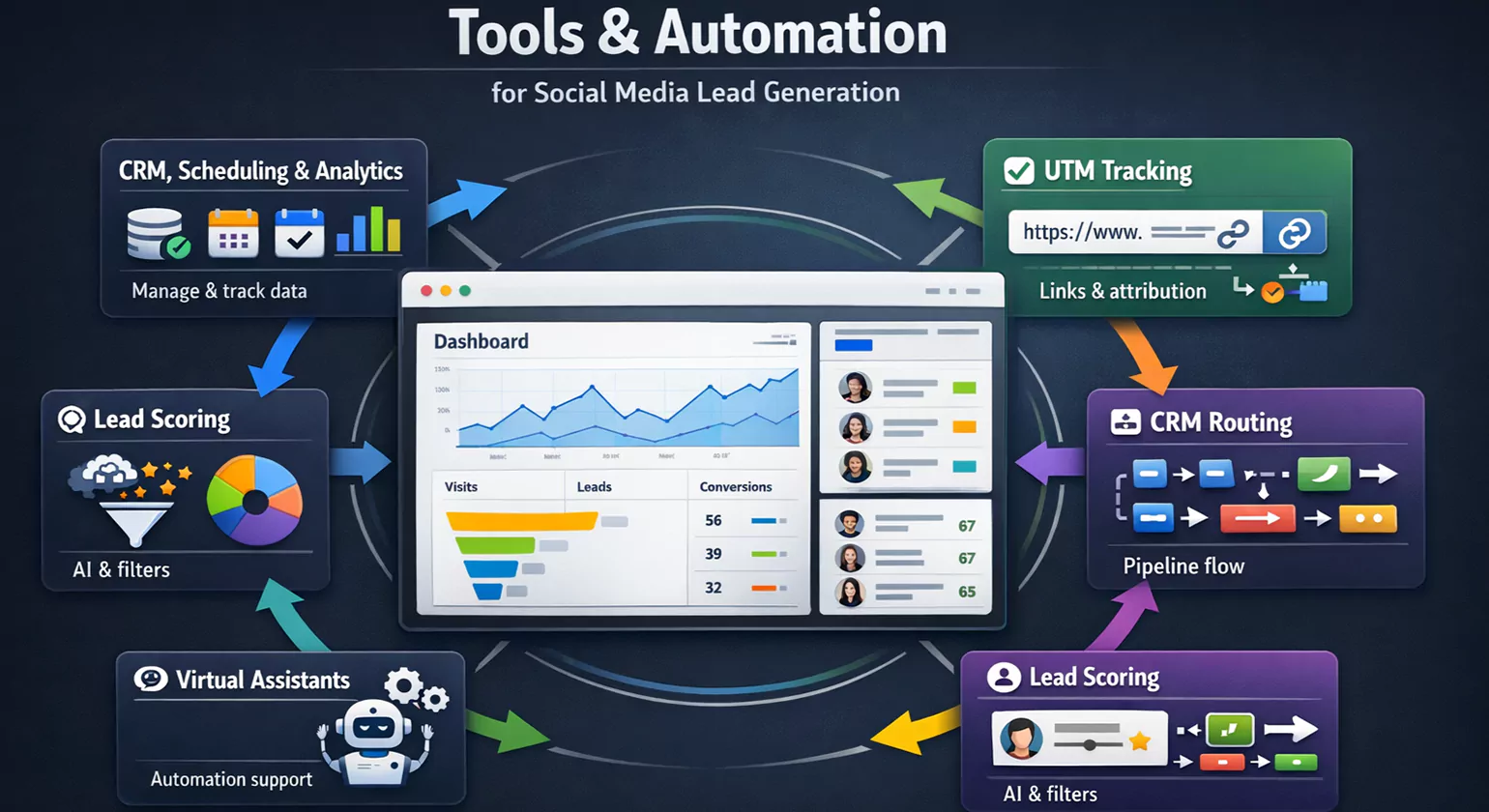 Which Tools and Automation Help Improve Social Media Lead Generation
