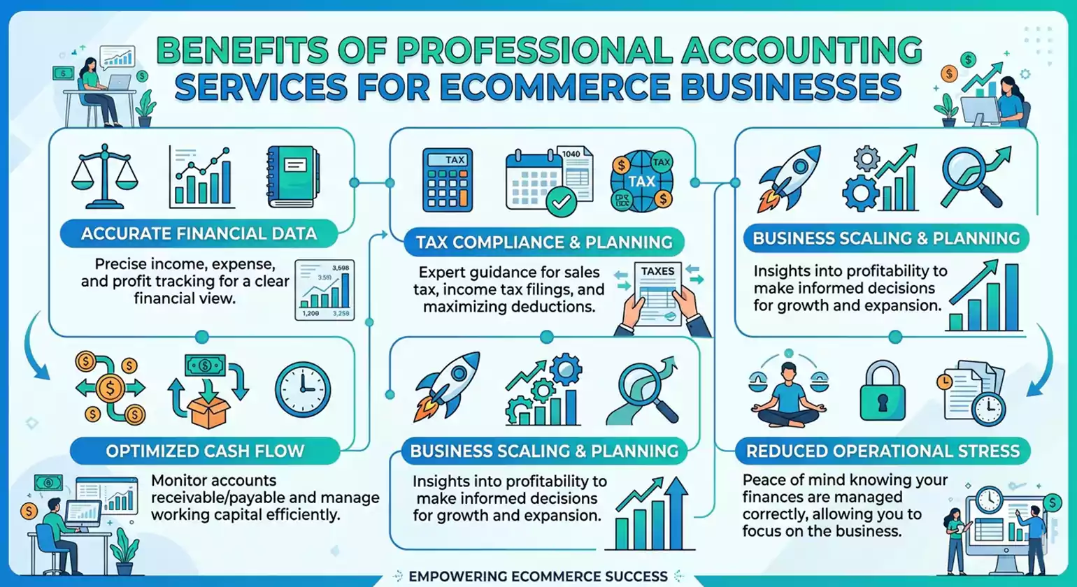 Benefits of Professional Accounting Services for Ecommerce Businesses