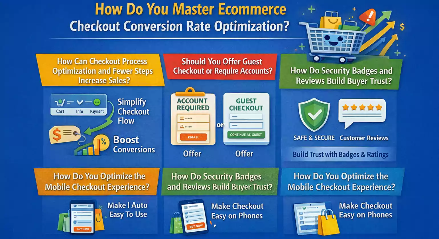 How Do You Master Ecommerce Checkout Conversion Rate Optimization