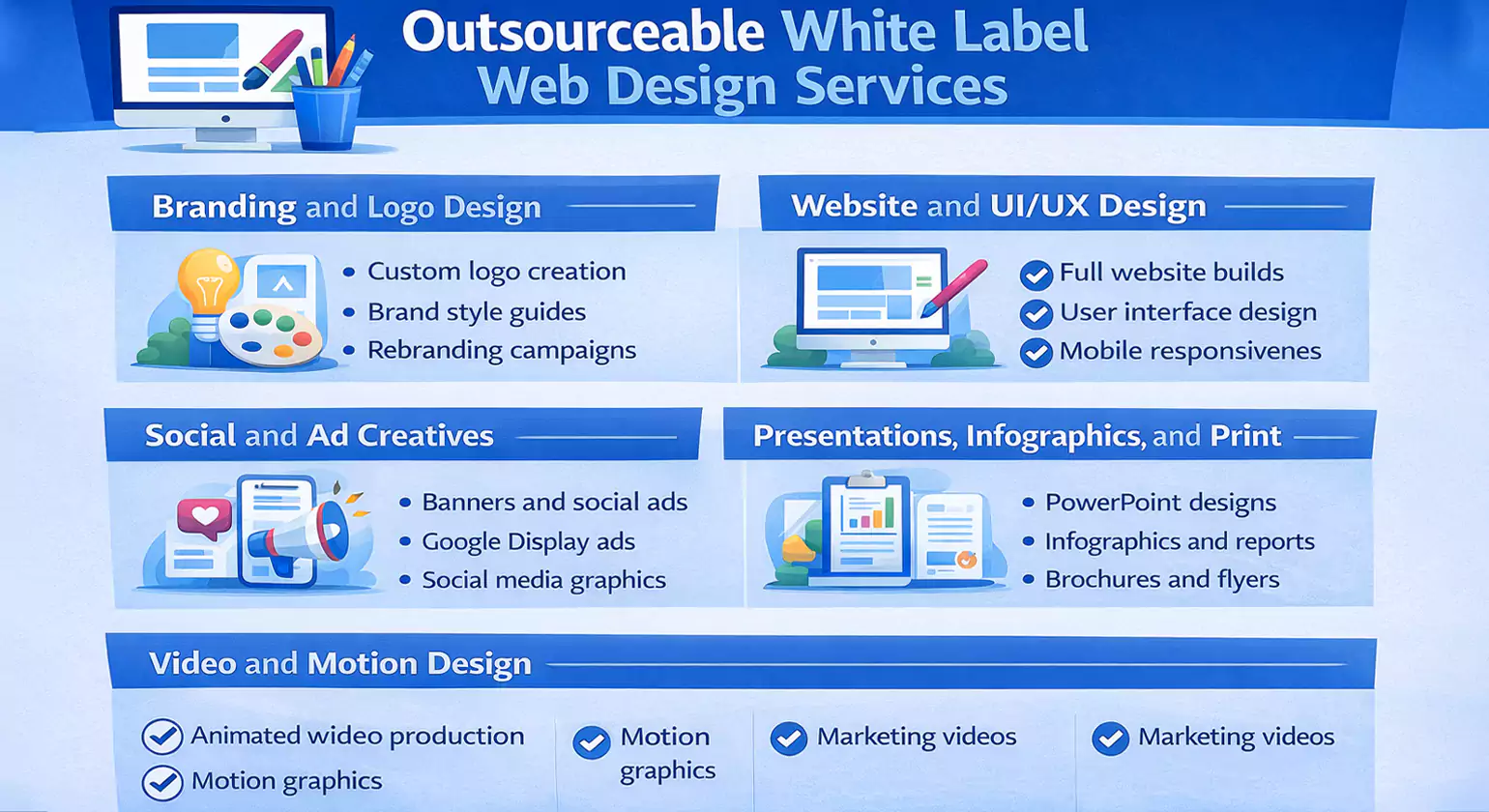 Outsourceable White Label Website Design Services