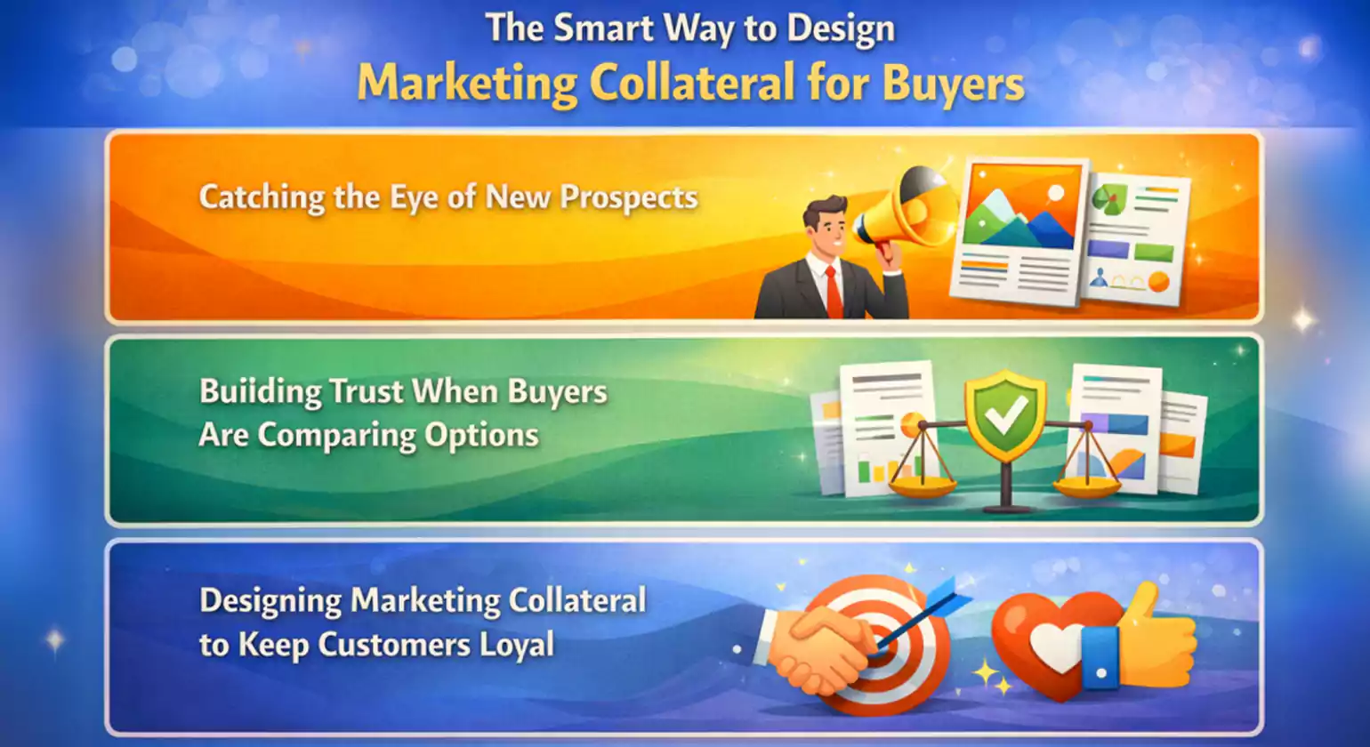 The Smart Way to Design Marketing Collateral for Buyers
