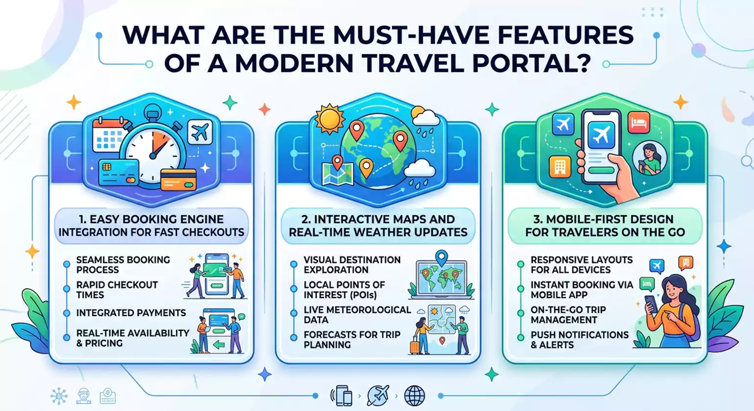 What Are the Must-Have Features of a Modern Travel Portal