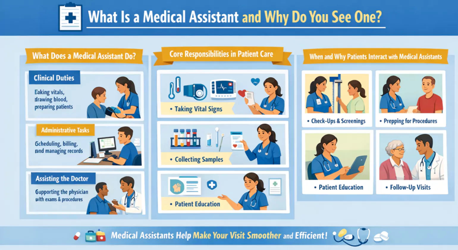 What Is a Medical Assistant and Why Do You See One