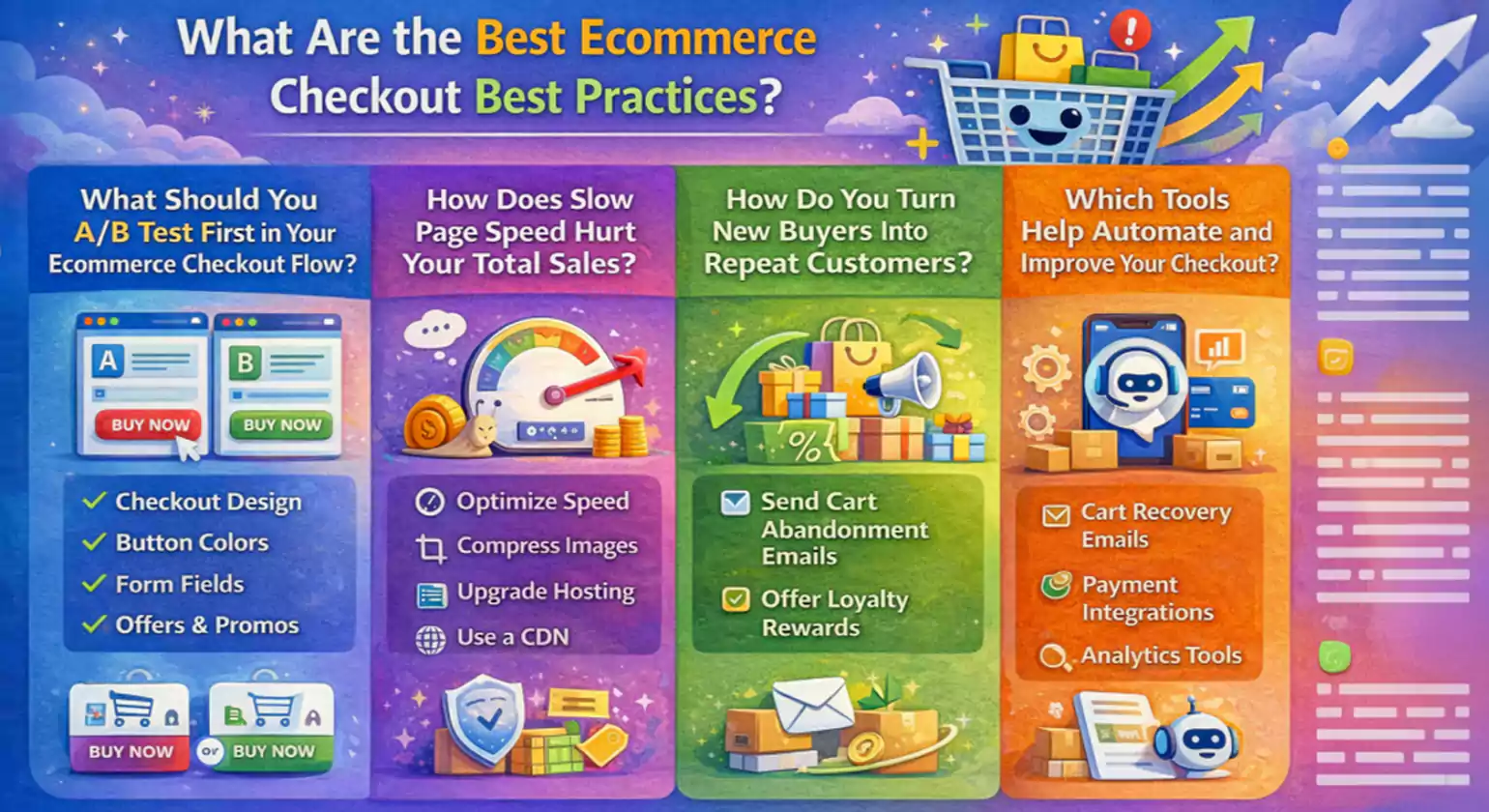 What are the best Ecommerce checkout best practices