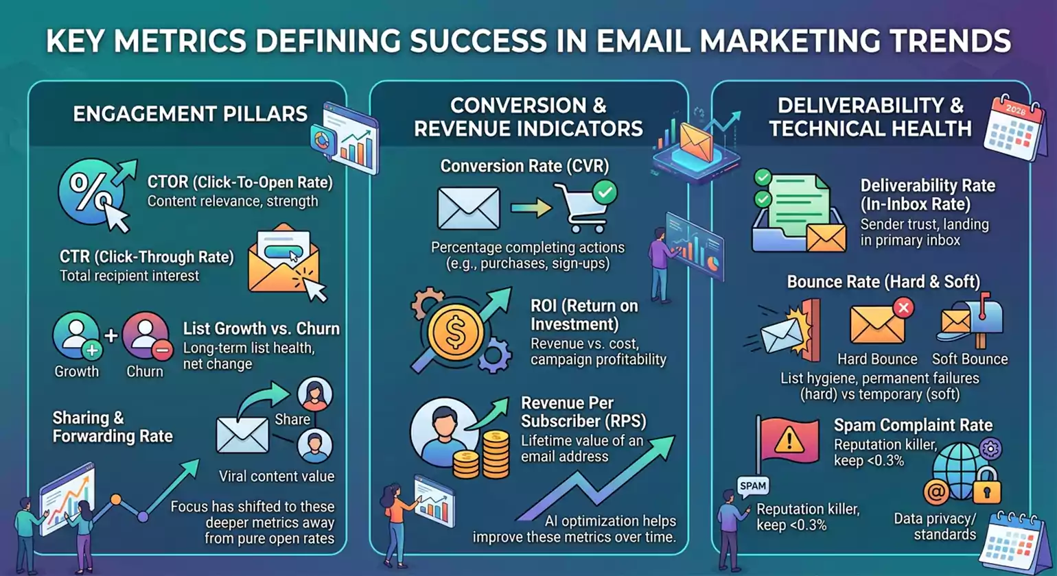 Which Metrics Define Success in Email Marketing Trends