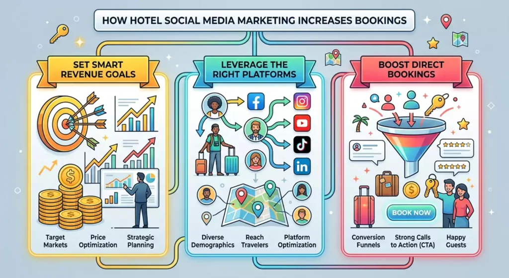 How Can Hotel Social Media Marketing Increase Bookings