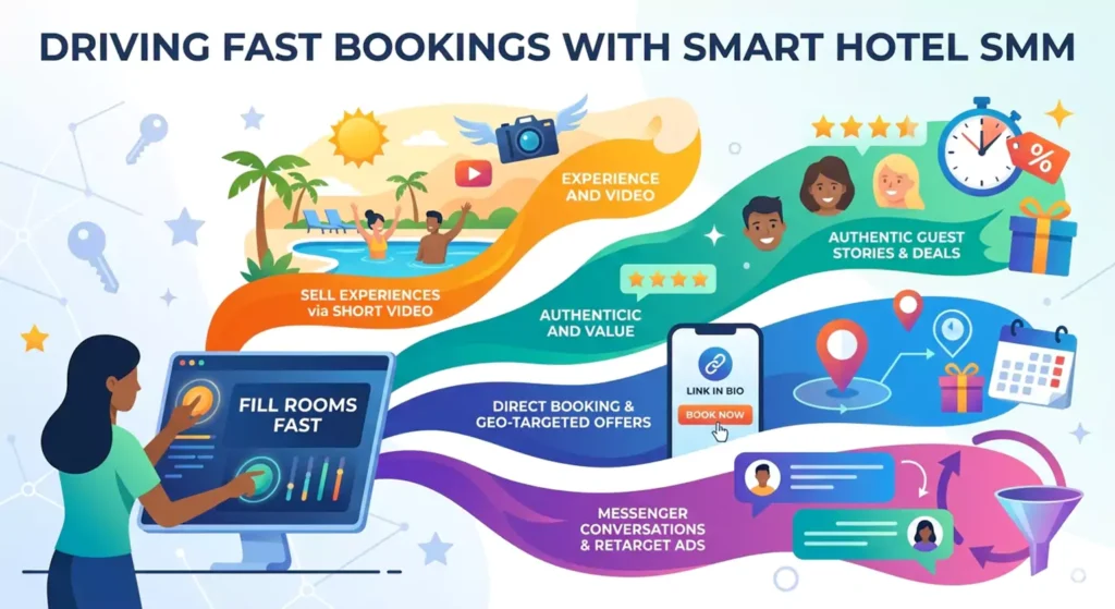 What Social Media Marketing Tips for Hotels Fill Rooms Fast