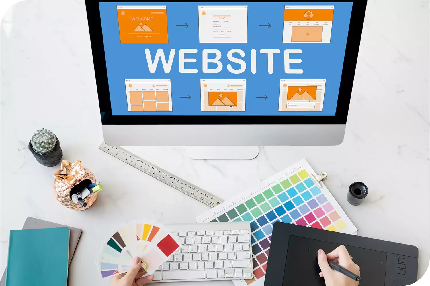 Website management services